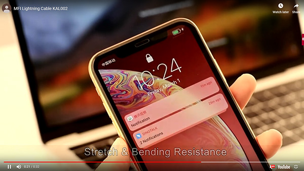 Câble de foudre MFI Kal 002