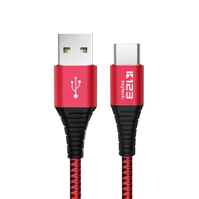 KCC022 5V 3A Type C à C Android charge rapide câble USB 2.0 pour Samsung / Xiaomi